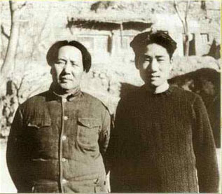 毛与儿子毛岸英